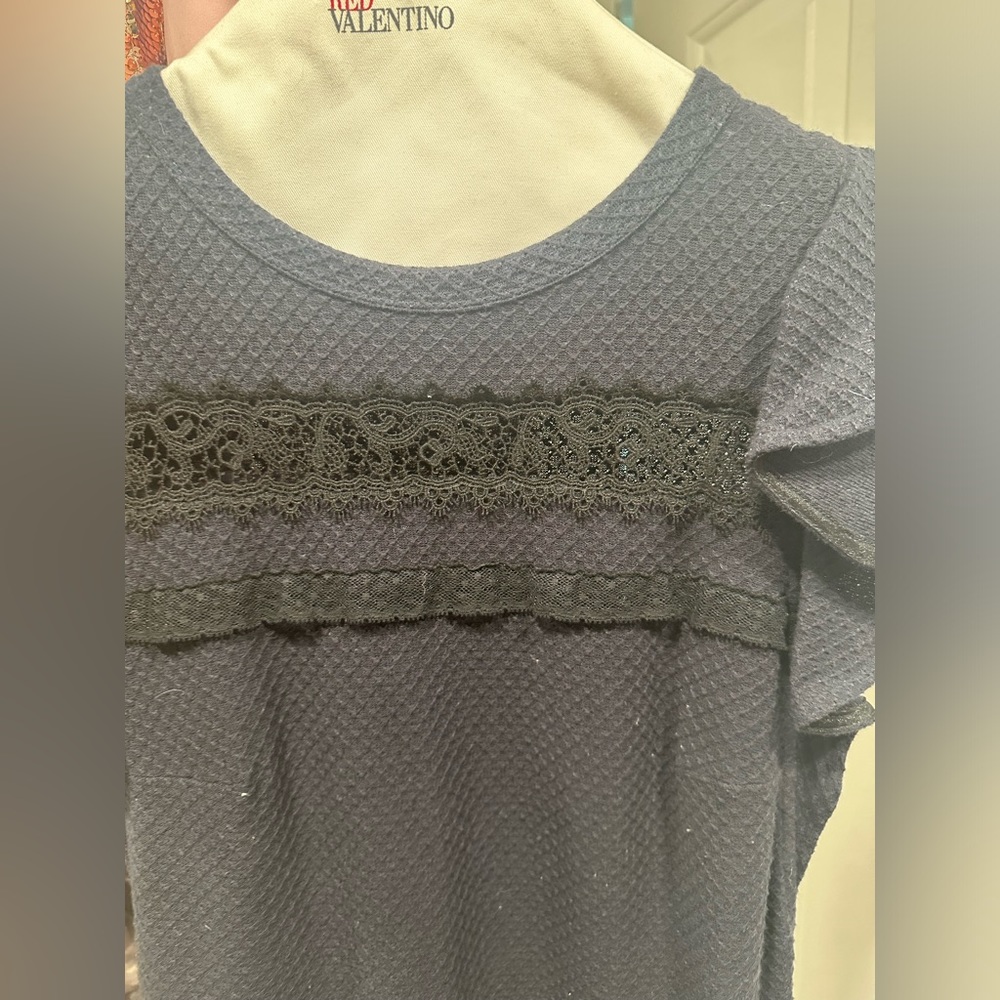 Red Valentino mini lace dress